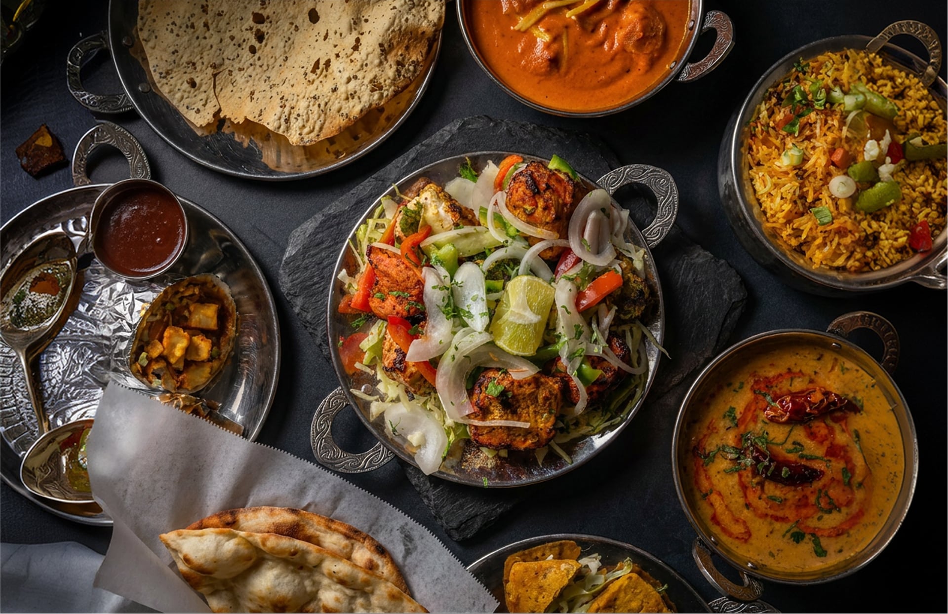 Indian cuisine at Dawaat