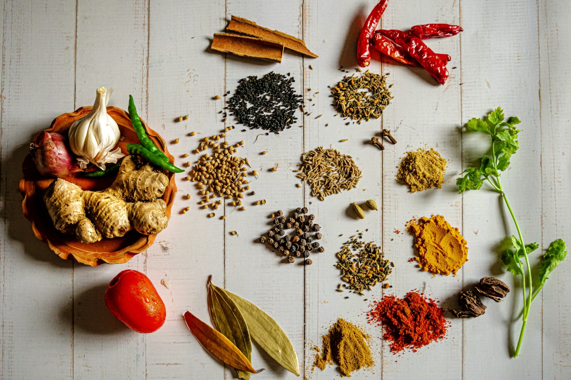 Spices and curry
